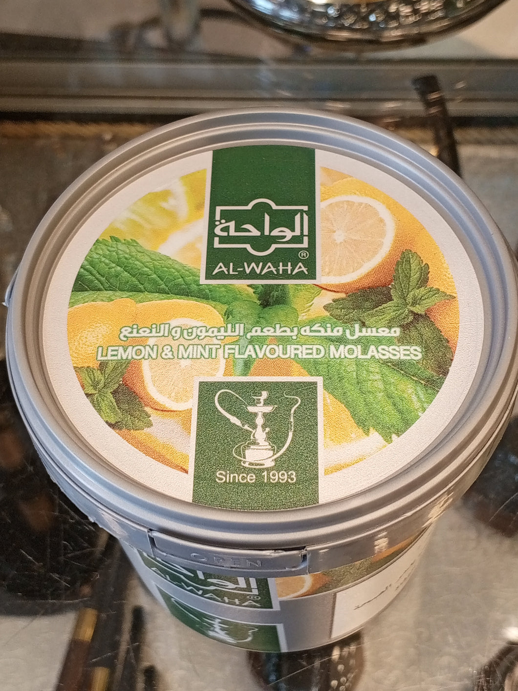 AL-WAHA Lemon & Mint Flavoured Molasses, 250 g