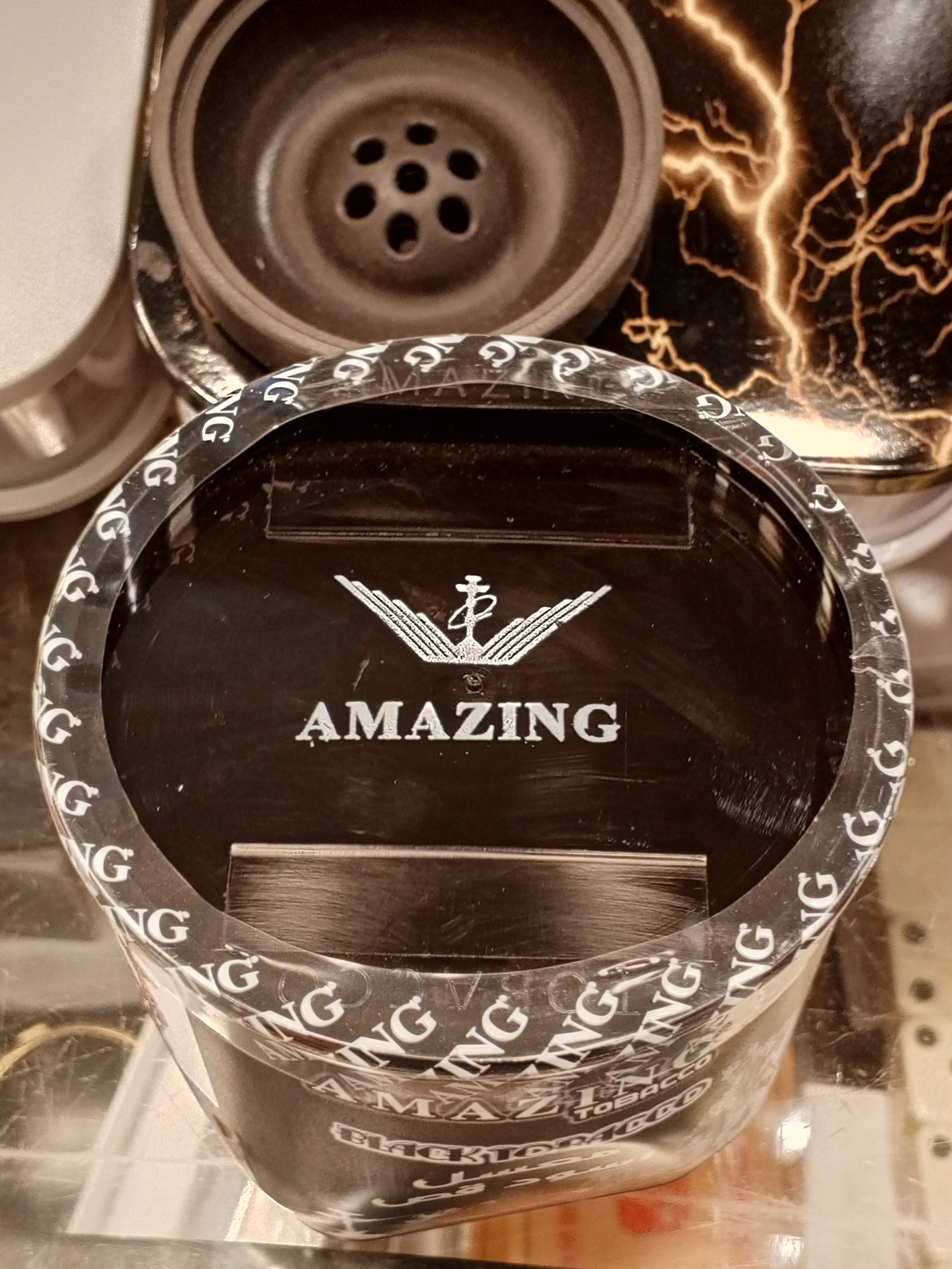 AMAZING Al Mazaj Al Aali BLACK Zaghloul Hookah Tobacco, 250 g, High ...
