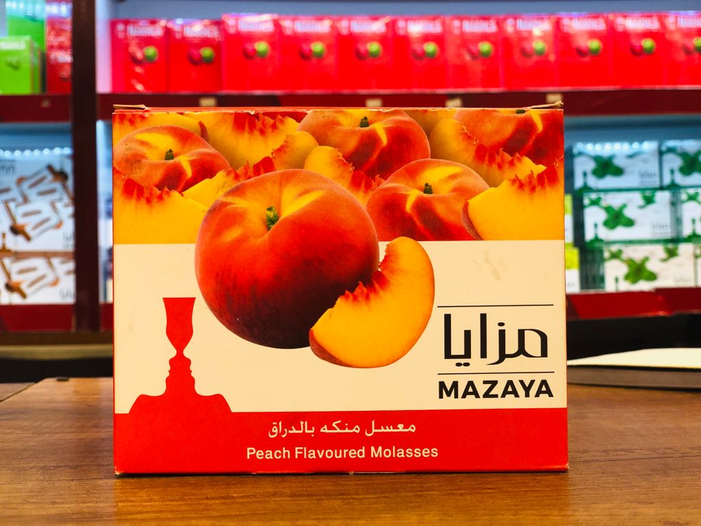 Mazaya Peach Flavoured Molasses, 1 Kilo