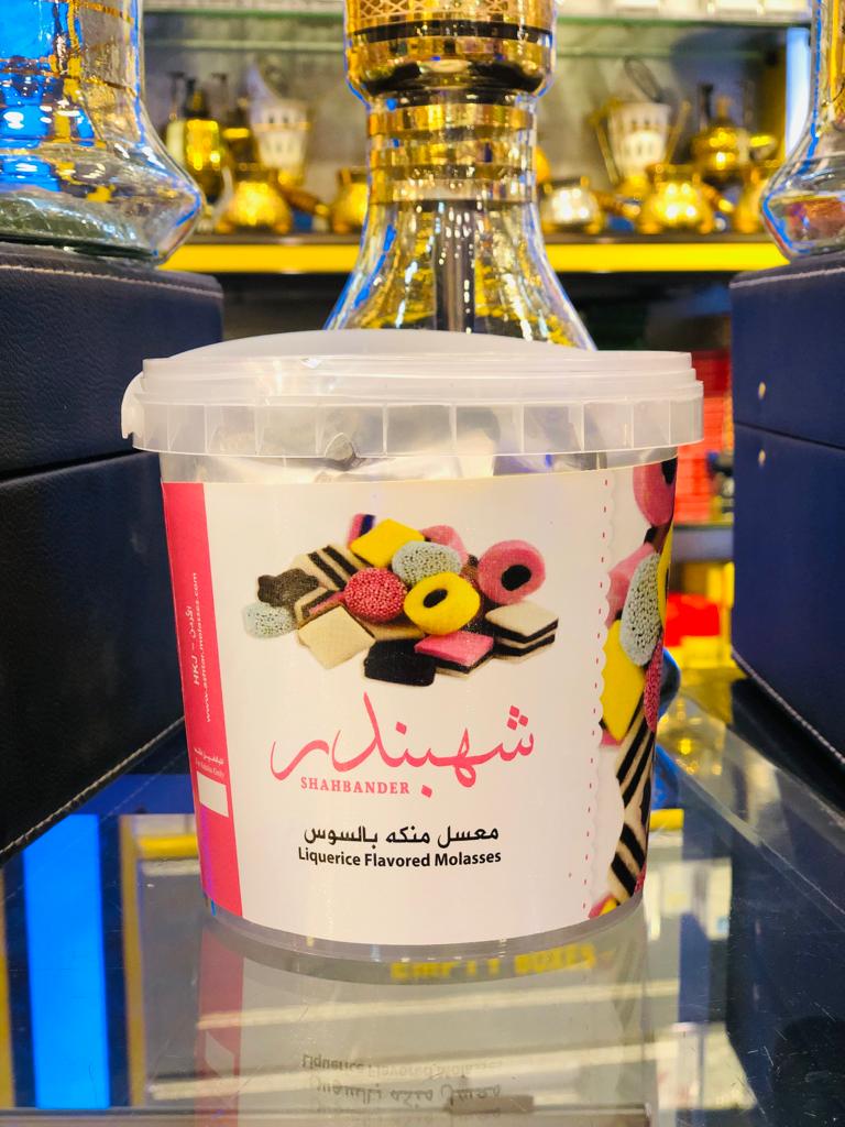 Shahbander Liquerice Flavored Tobacco Hookah Molasses, 1 Kilo, High ...