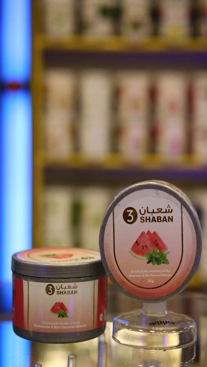 SHABAN WaterMelon And Mint Flavoured Molasses, 1 Kilo